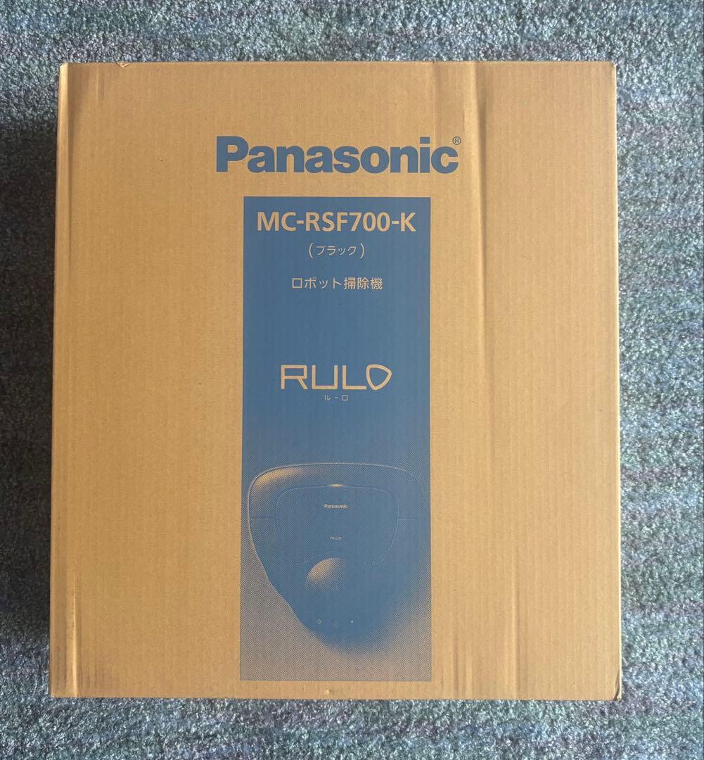 美品♪パナソニック ロボット掃除機MC-RSF700-K 保証期間残1年以上あり