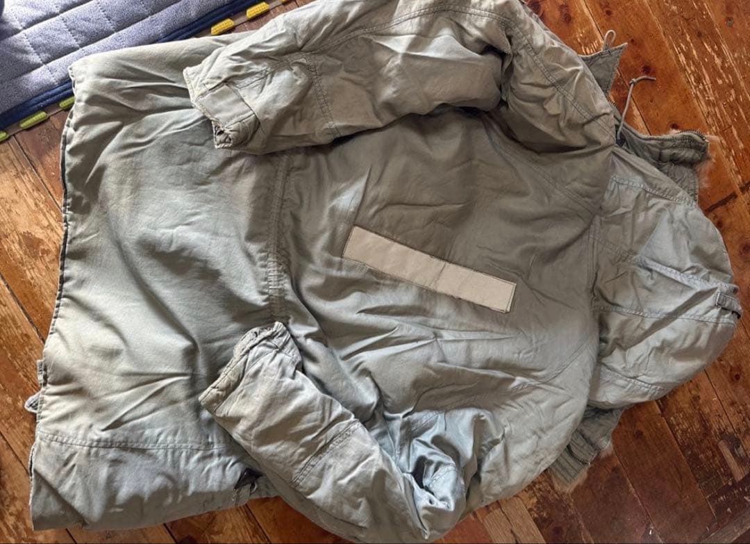 米軍実物　放出品　N-3B フライトジャケット Lサイズ　71年