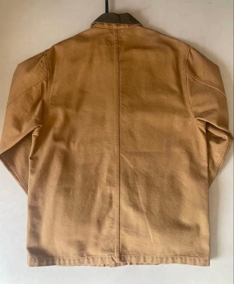 シン様 カーハート ジャケット ミシガンコート ブラウン