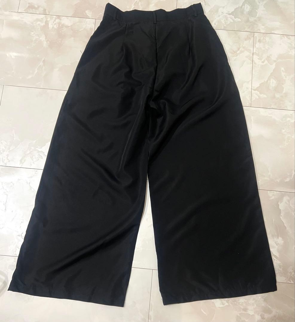 ヴィンテージ フレア スラックス 成人式◎ ブラック