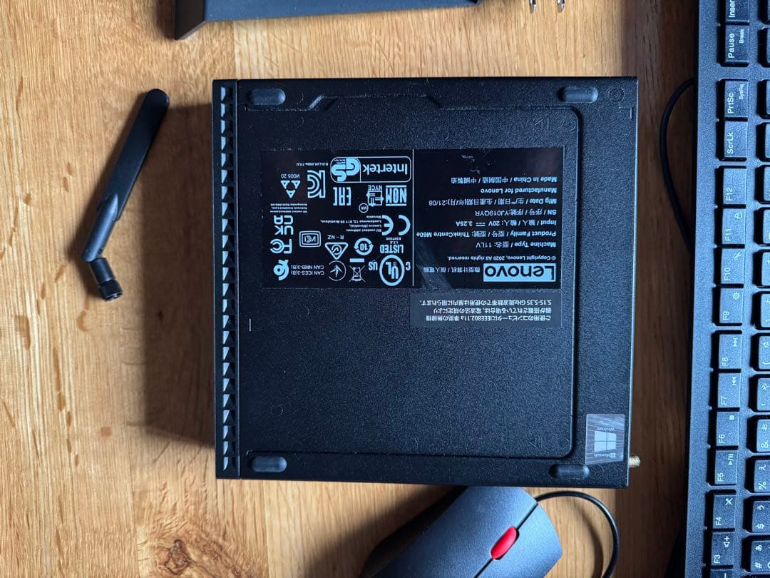 ミニPC Lenovo ThinkCentre M60e Tiny 11LV0007JP