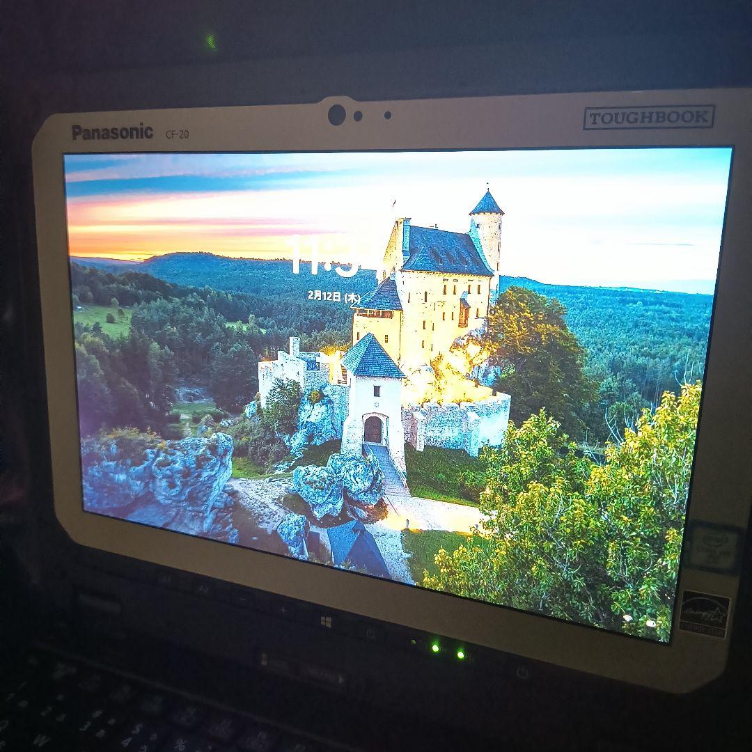 Windowsノート本体 Panasonic Toughbook CF-20