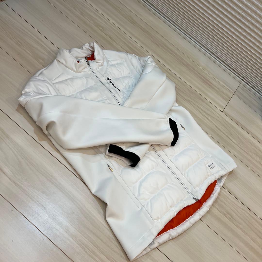 美品　半額以下　ハイブリッド　プレイ　ダウン テーラーメイド　ホワイト　サイズS