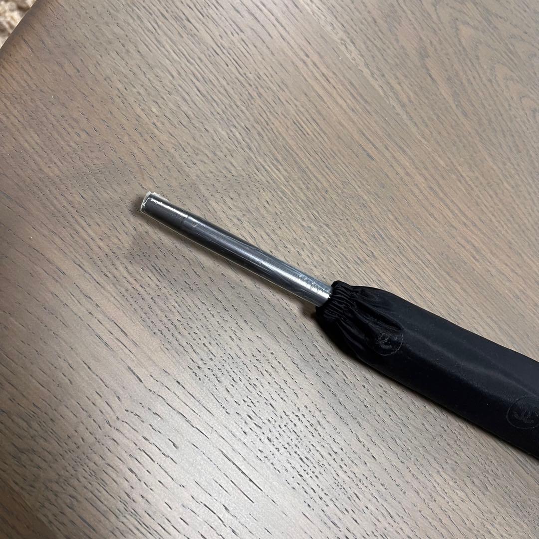 【新品未使用】シャネルCHANEL 長傘90センチ　ココマーク　ブラック　黒柄