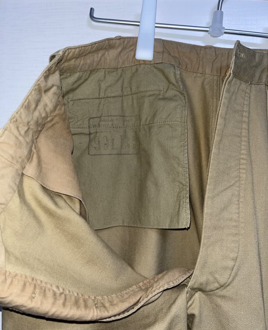 フランス軍M52パンツ前期型