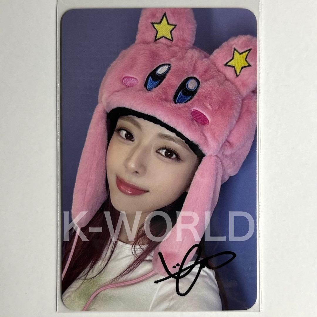 ITZY 直筆サイン トレカ ユナ ⑤