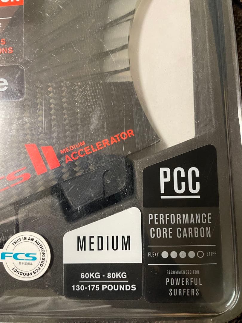 サーフィン・ボディボード FCS II Accelerator Medium Fin