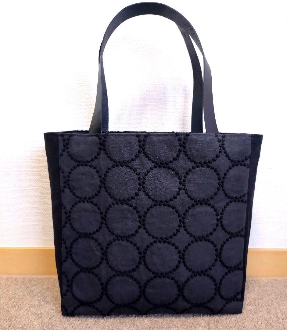 ミナペルホネントートバッグ　　　　　大き目ハンドメイド