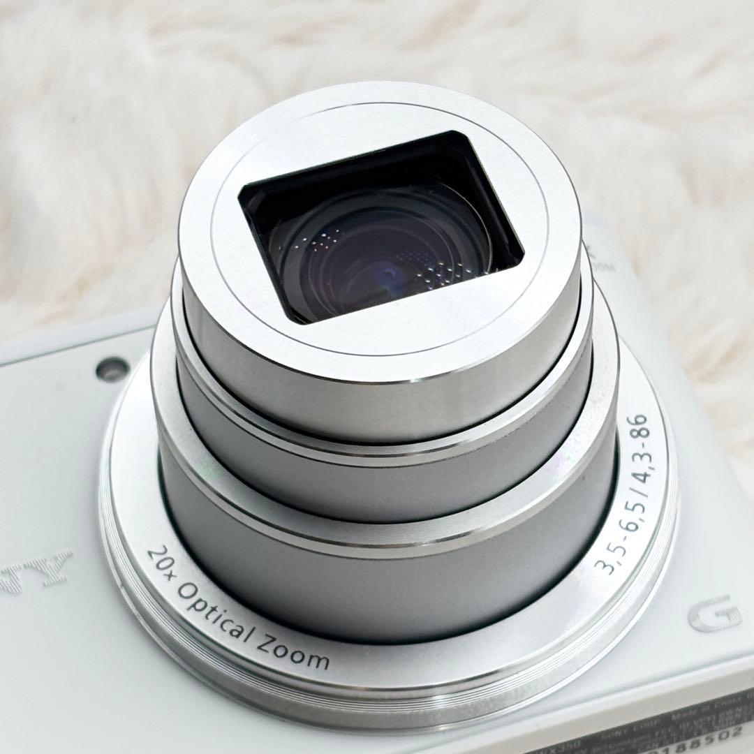 美品・動作良好✨ Sony Cyber-Shot DSC-WX350 ホワイト