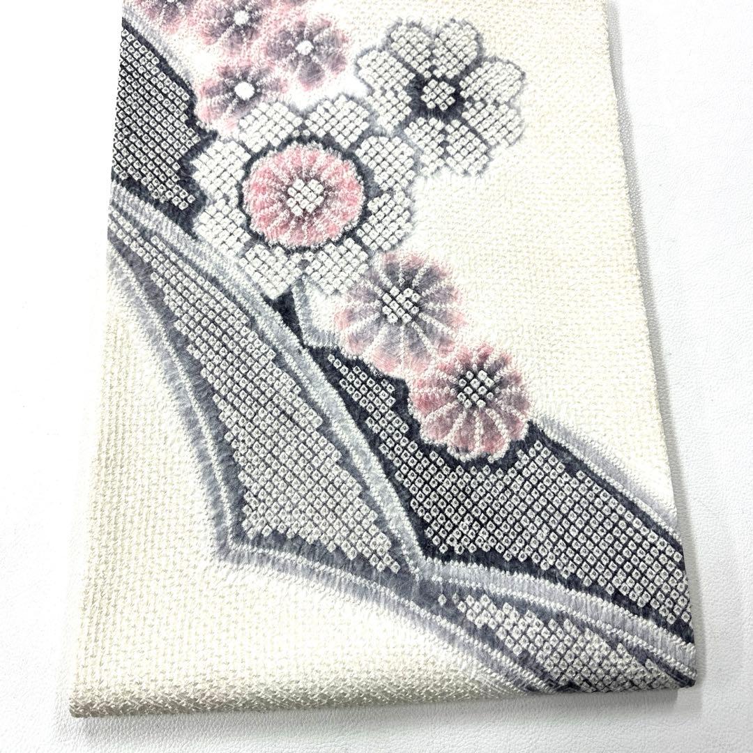 専用帯5057 ●藤娘きぬたや謹製 高級 正絹 絞り 名古屋帯