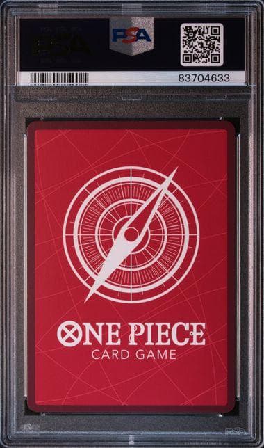 PSA10 8パックバトル リーダーカード ルフィ ライフ4 エラッタ前