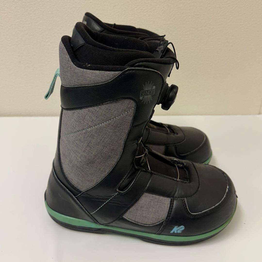 K2 SENDIT レディース　スノーボードブーツ ブラック/グレー26.0cm