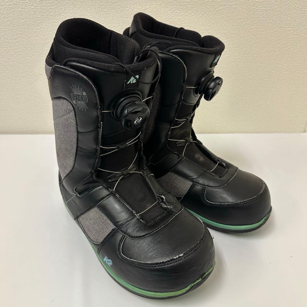 K2 SENDIT レディース　スノーボードブーツ ブラック/グレー26.0cm