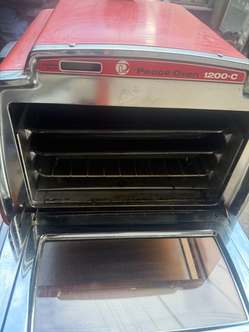 Peace 1200-C　ピーステンピ　ガスオーブン　天火オーブン　昭和レトロ