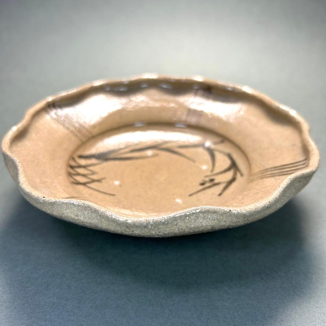 グ*マ様 銘々皿　唐津焼　『太郎右衛門　絵唐津』　中里太郎右衛門　五客　陶器皿