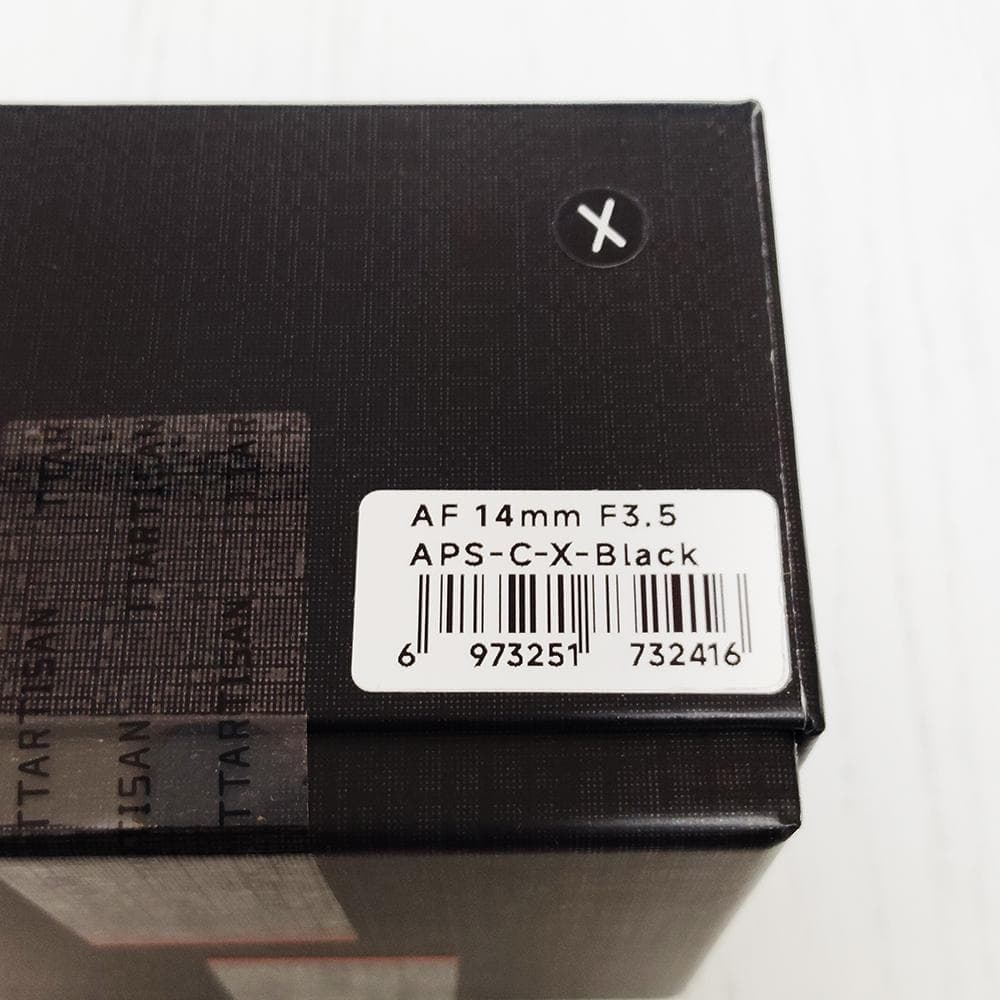 新品 TTArtisan AF 14mm F3.5 富士フイルム Xマウント