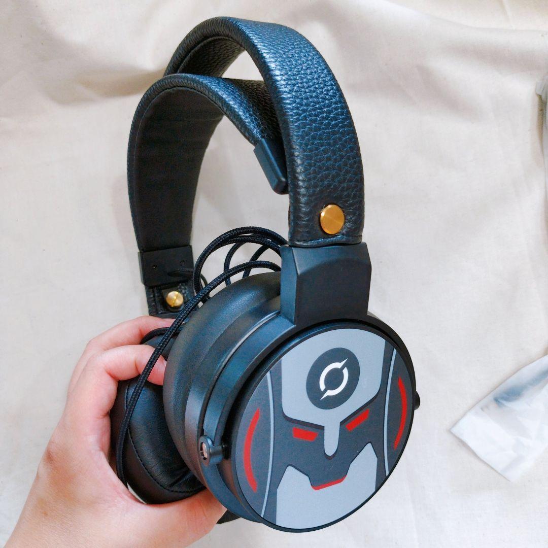 ヘッドセット　ヘッドフォン　コンピューターゲーム　ゲーミング ブラック　ヘリオス