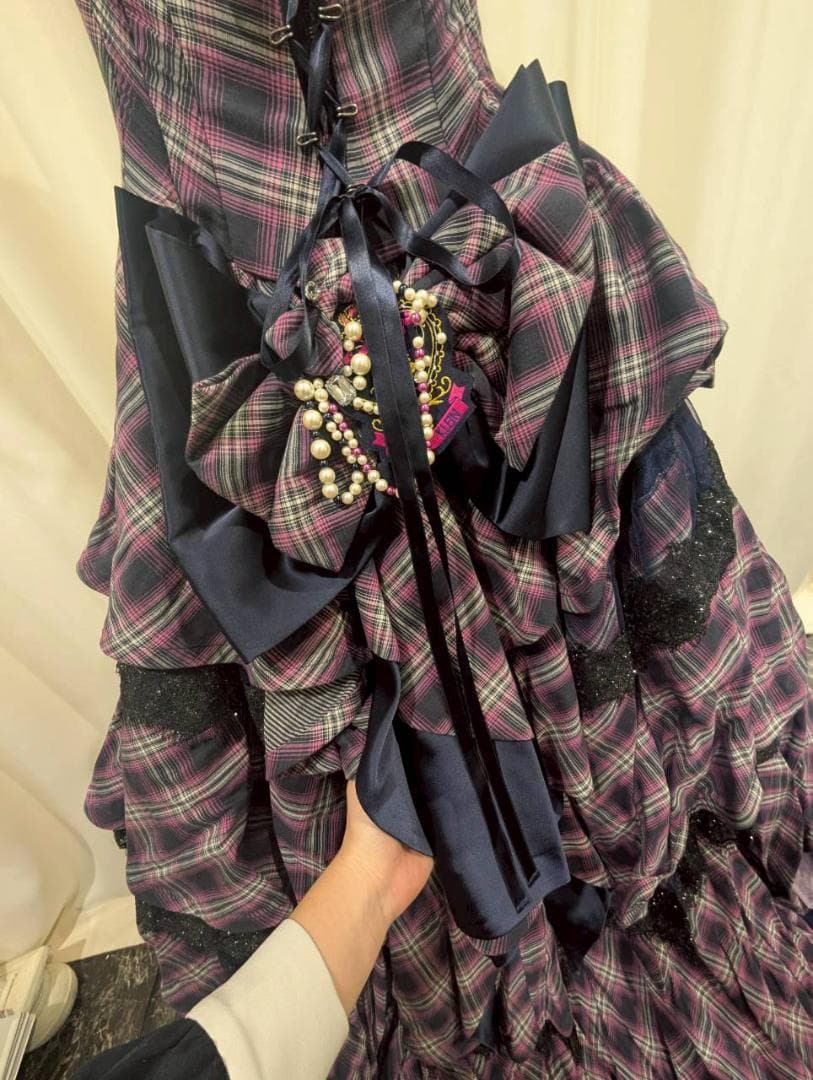 ミッシェルクラン　結婚式ドレス　カラードレス　ゴスロリ　ライブ衣装