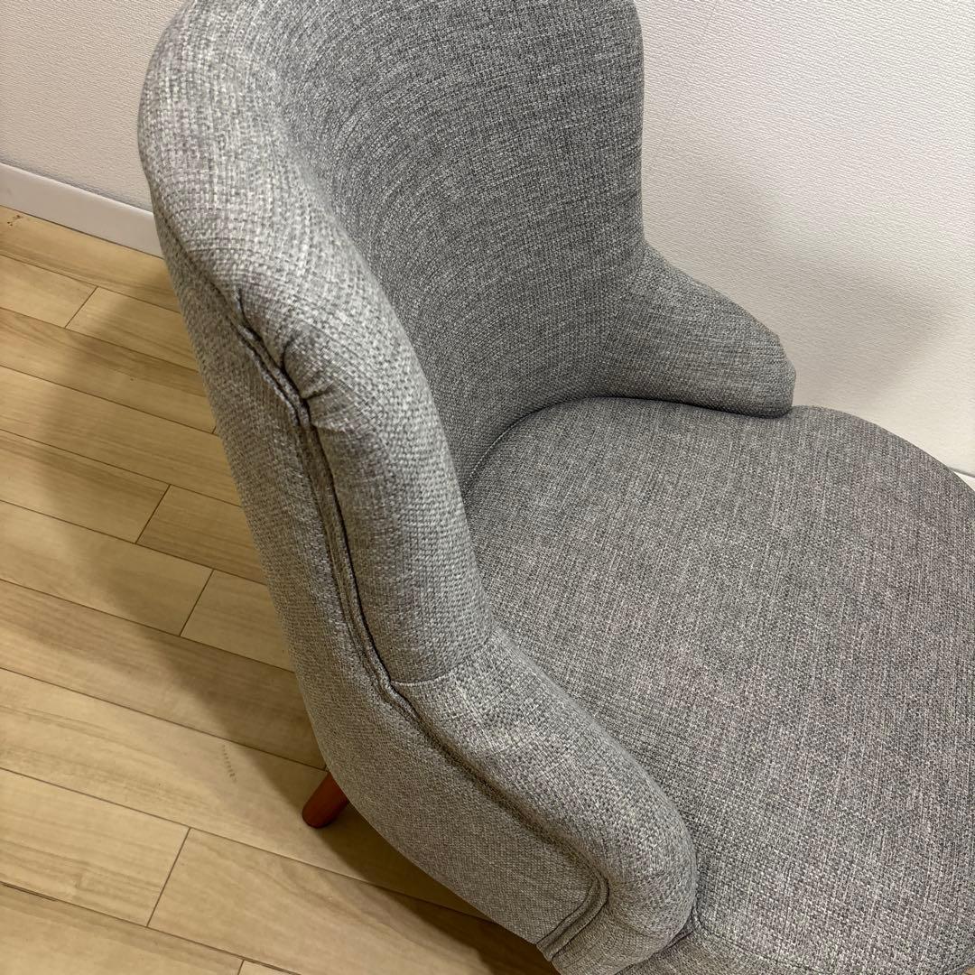 美品 廃盤色 unicoウニコ　1人掛けソファー　グレー SOPHIE