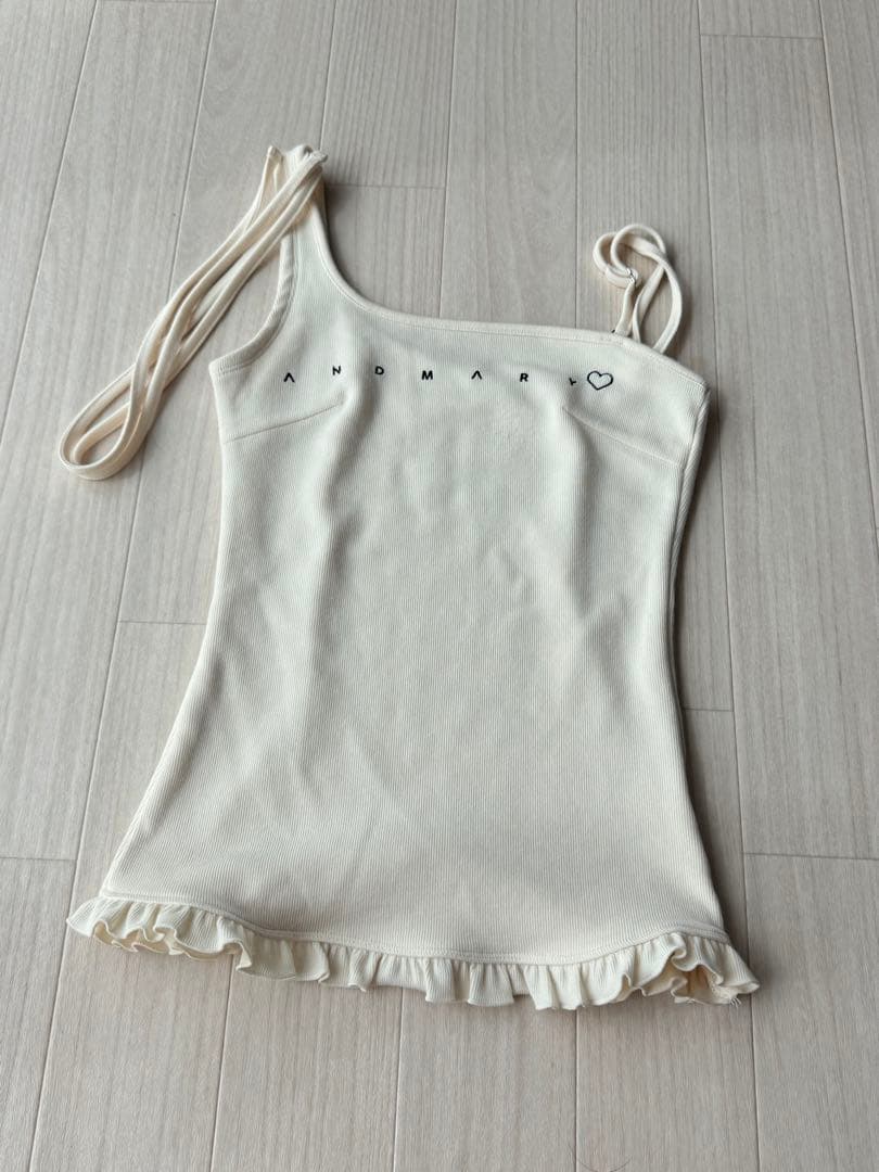 本日発送 ANDMARY Claire set tops ivory
