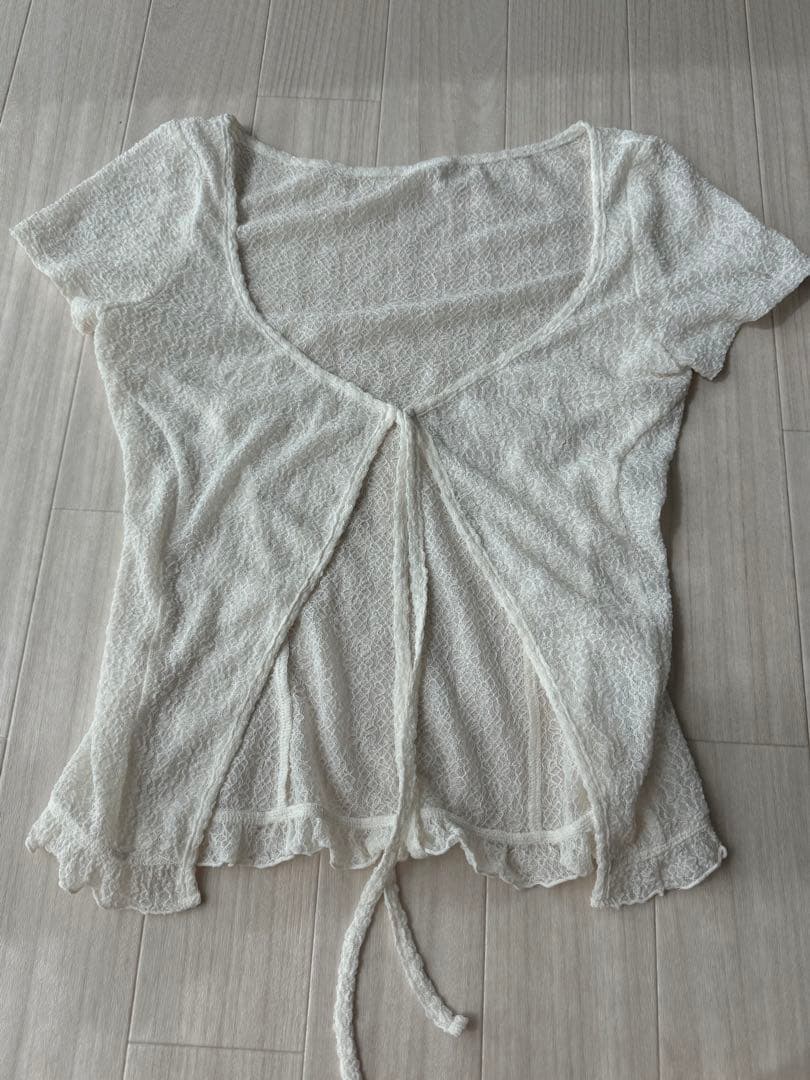 本日発送 ANDMARY Claire set tops ivory