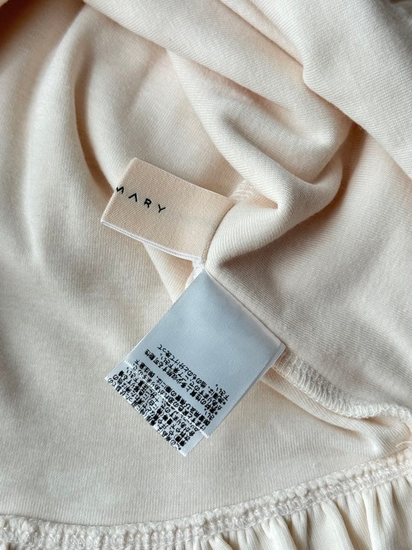 本日発送 ANDMARY Claire set tops ivory