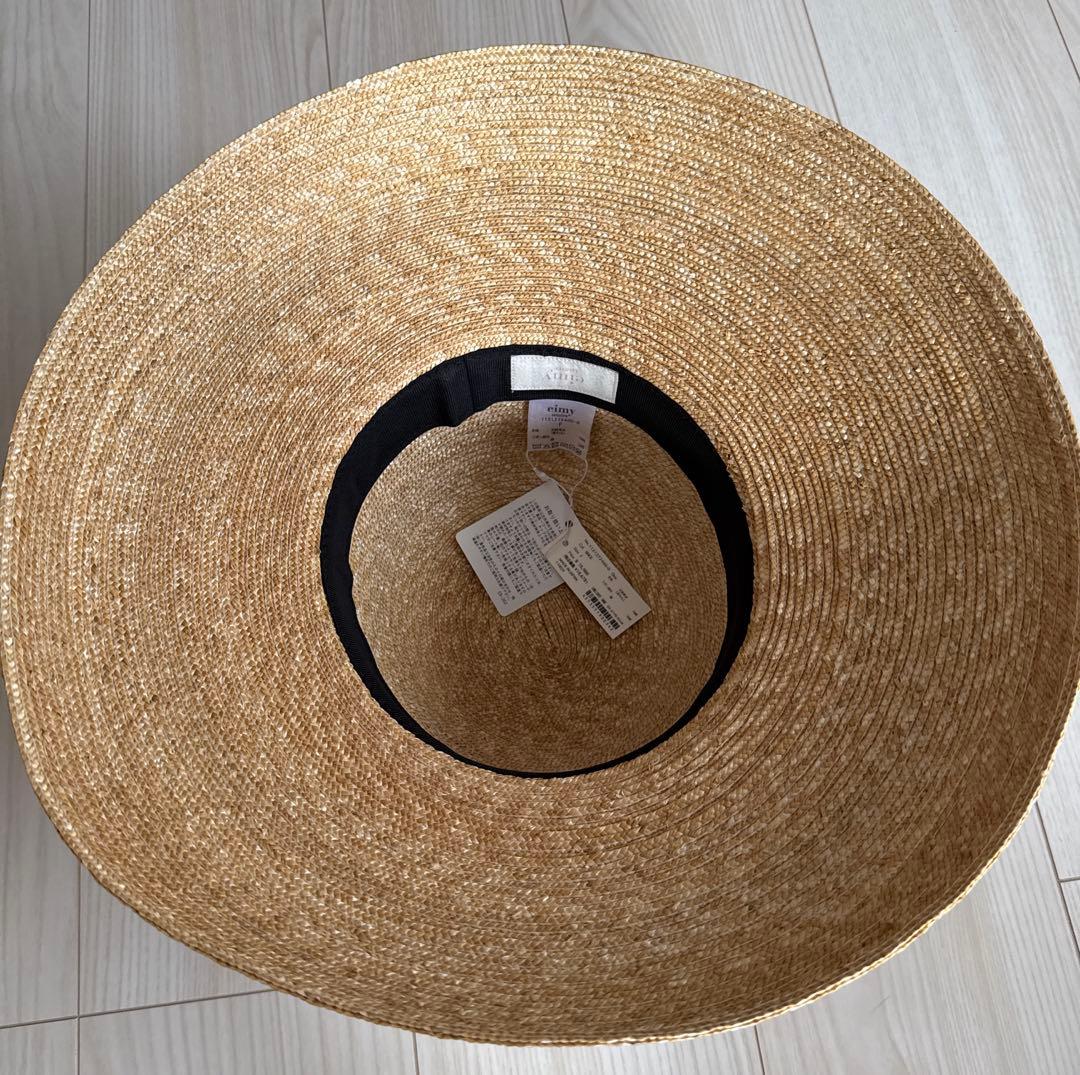 eimyistoire ロングリボン ハット 麦わら帽子 新品未使用