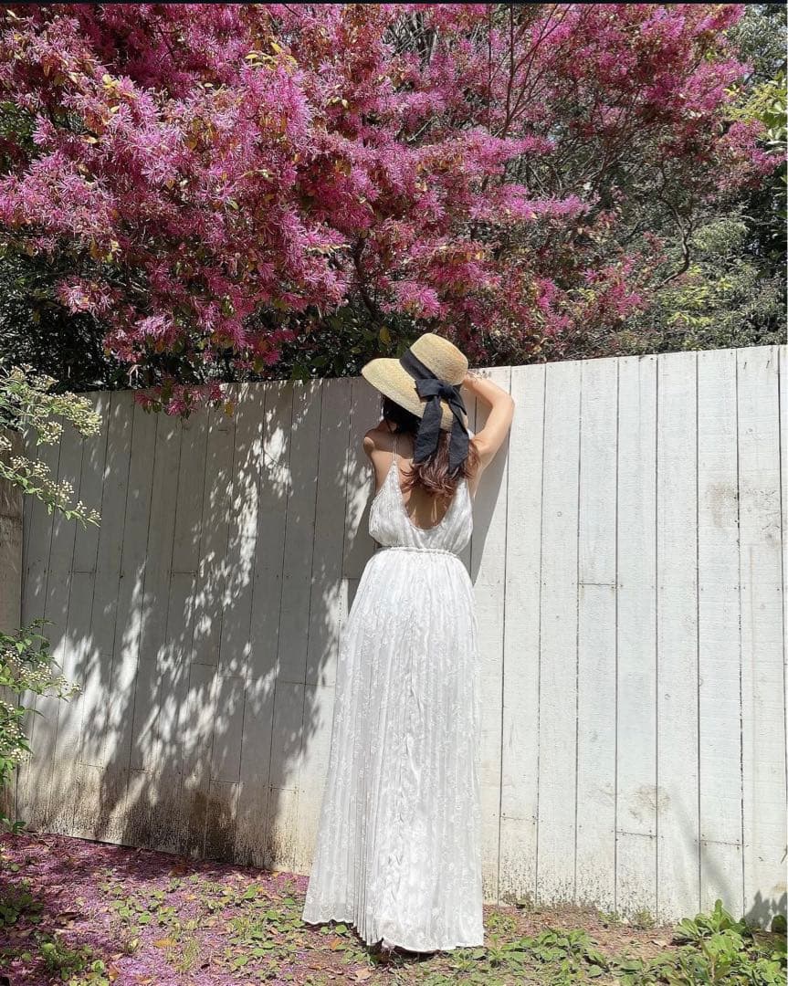 eimyistoire ロングリボン ハット 麦わら帽子 新品未使用