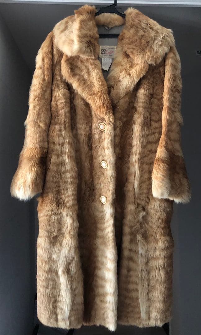 【希少】EMBA ミンク　ロングコート　毛皮　ファー　ミンクコート 11号