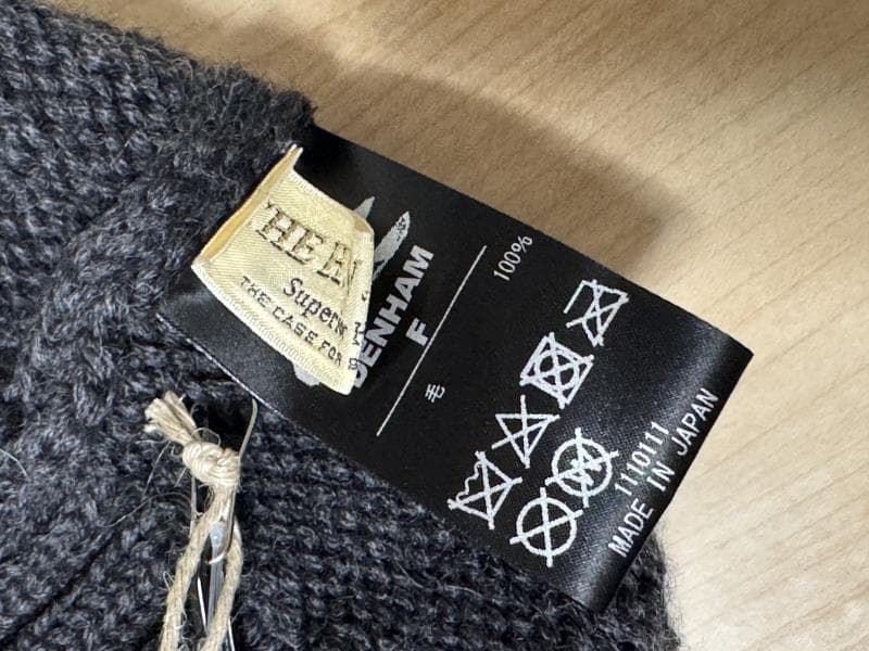 デンハム ニットキャプ