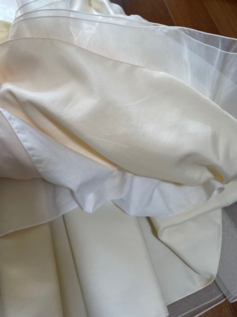 ドレスコ フリルスリーブドレス 発表会 130センチ ピンク ベージュ