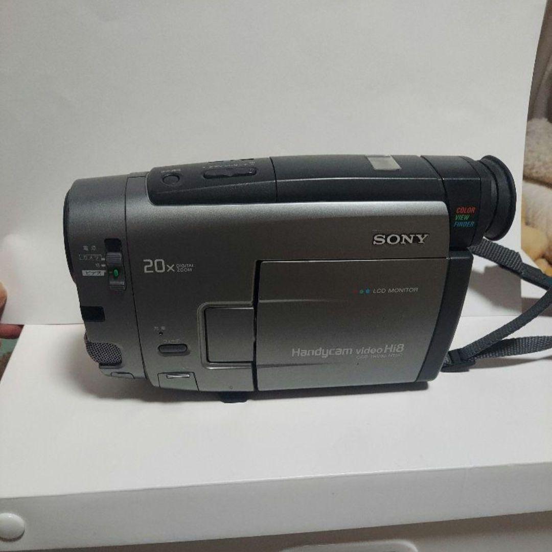 (04)SONY ソニー CCD-TRV90 ビデオカメラ 〈中古ジャンク品〉