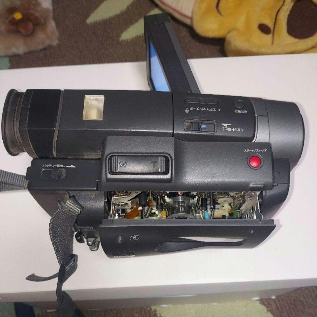 (04)SONY ソニー CCD-TRV90 ビデオカメラ 〈中古ジャンク品〉