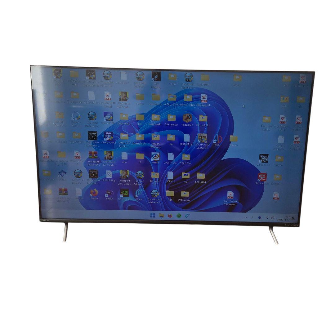 ORION　4K対応50V型 スマートテレビ AEUD-50D　ドウシシャ
