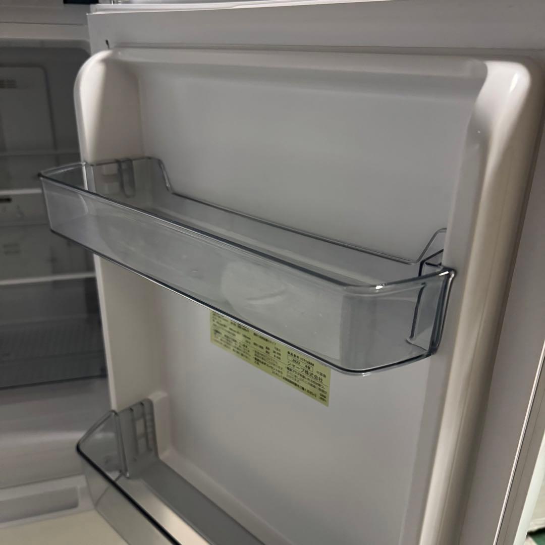 シャープ 2023年製 SJ-D15JJ 冷蔵庫 庫内も外装もクリーニング済み！