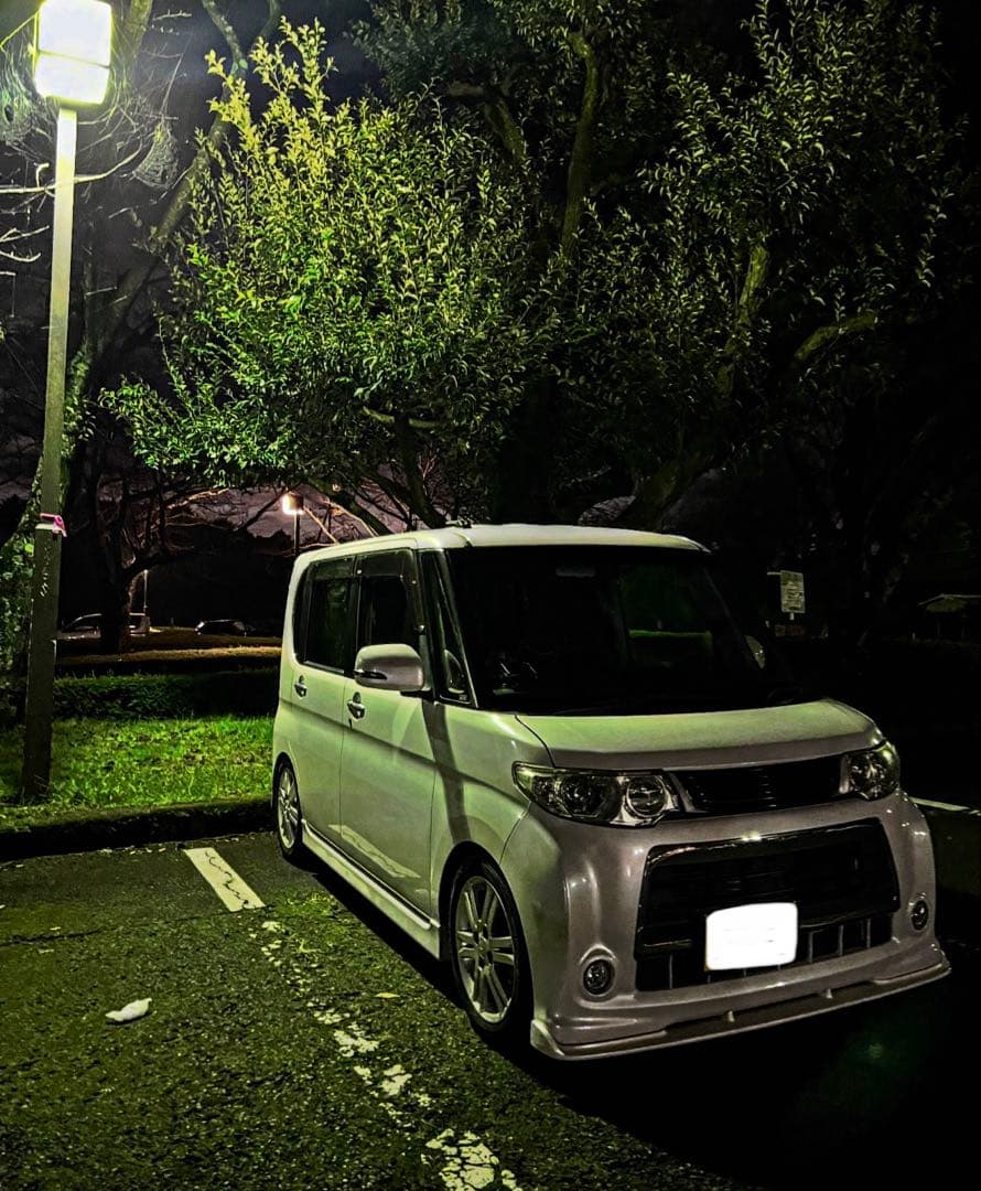 タントL375S/L385S 後期 KLC フロントアンダーリップ 塗装済み