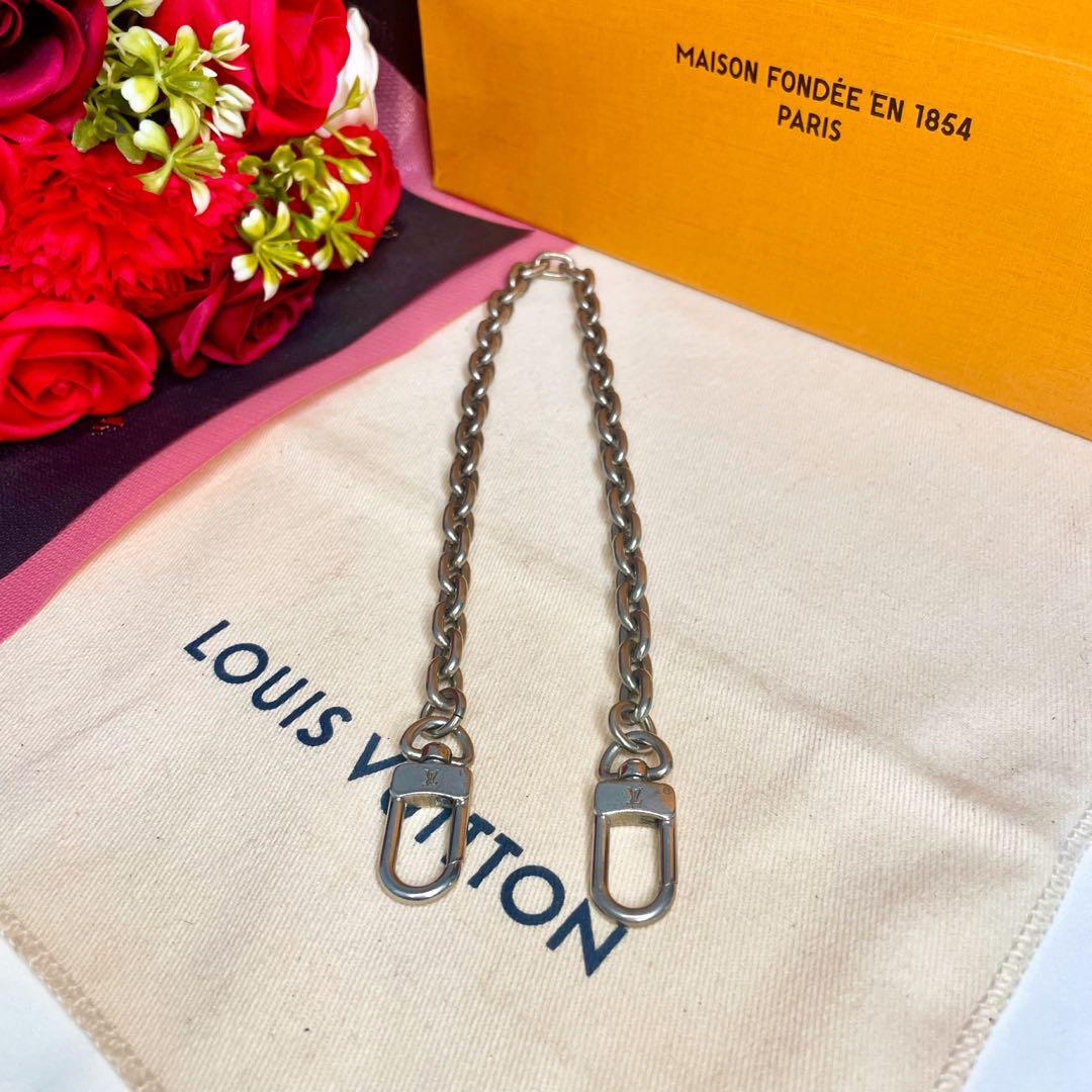 ✨超美品✨ヴィトン ウォレットチェーン シルバー ポルトフォイユ ロン