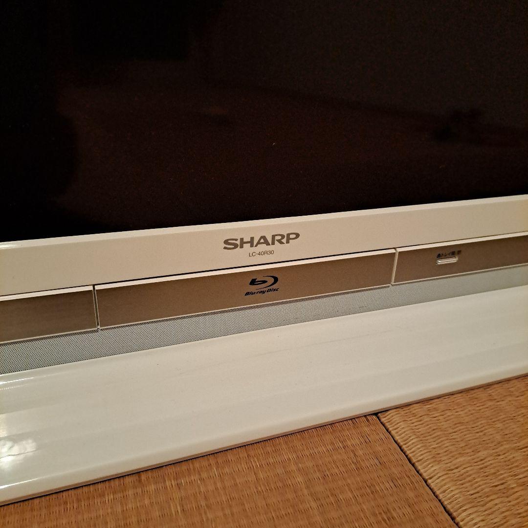 値下げしました。SHARP AQUOS LC-40R30-W