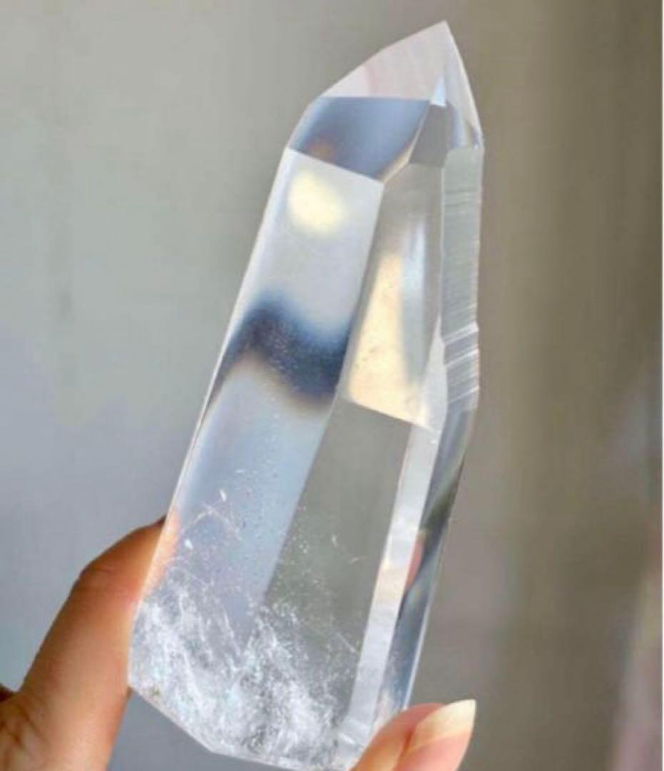 AAAグレード　レムリアンシード　クリスタル　ブルーラダー　水晶　スタンド付き