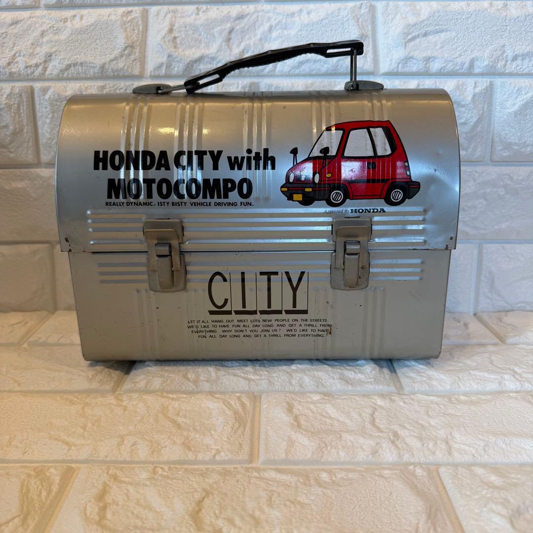 ホンダ CITY レア モトコンポ ブリキケース　当時物 昭和 レトロ
