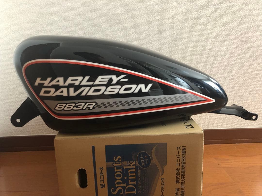 スポーツスター インジェクション用 XL883R タンク ブラック XL1200