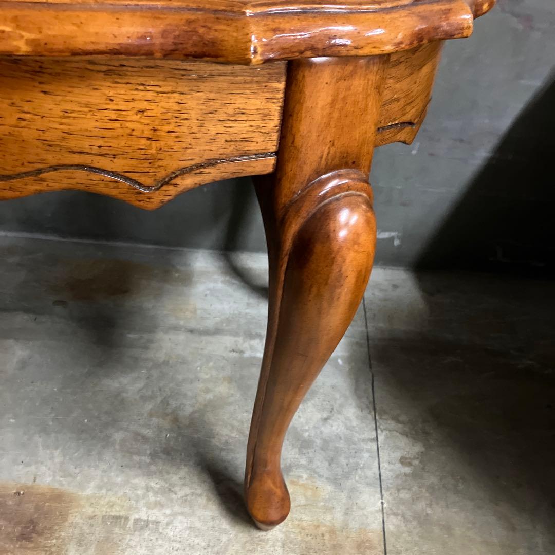 アンティーク センターテーブル 猫脚 ネコ足 ローテーブル