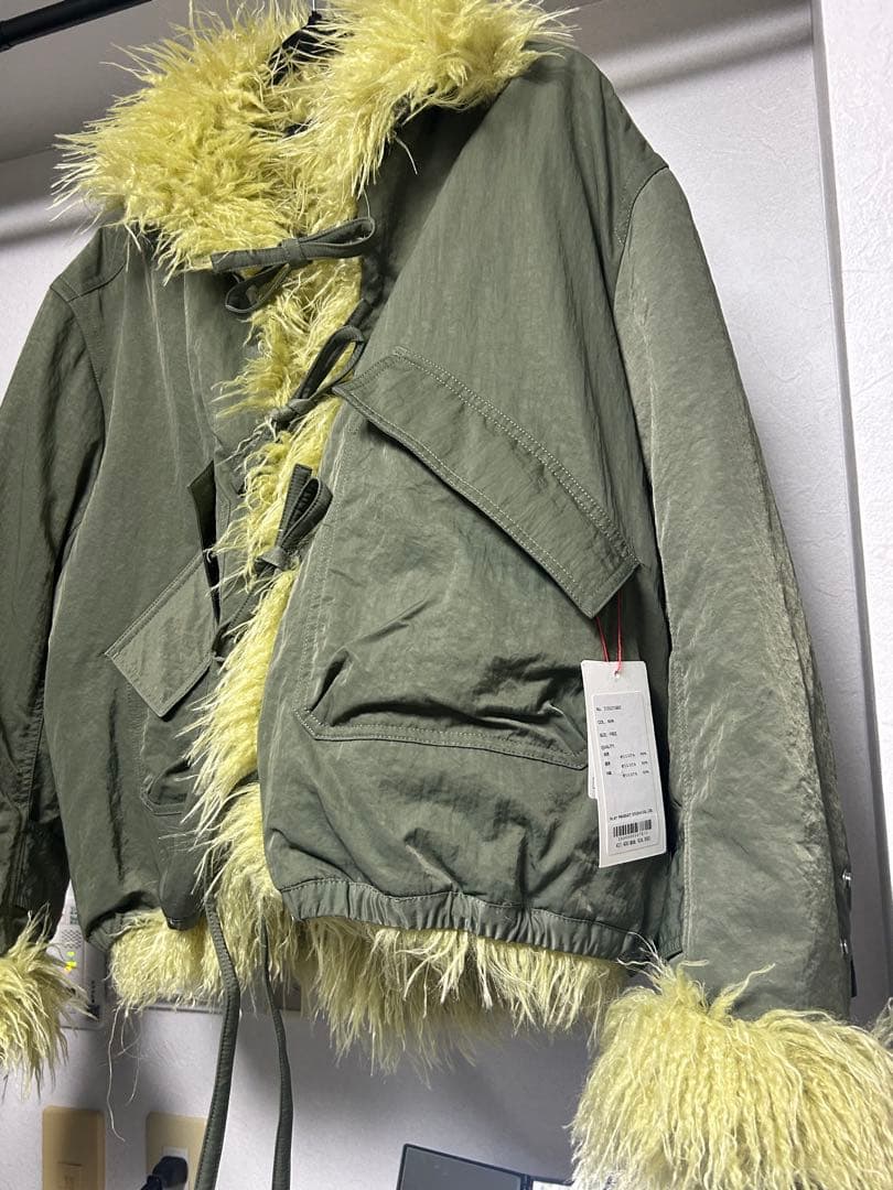 maison special ファーアウター　ブルゾン