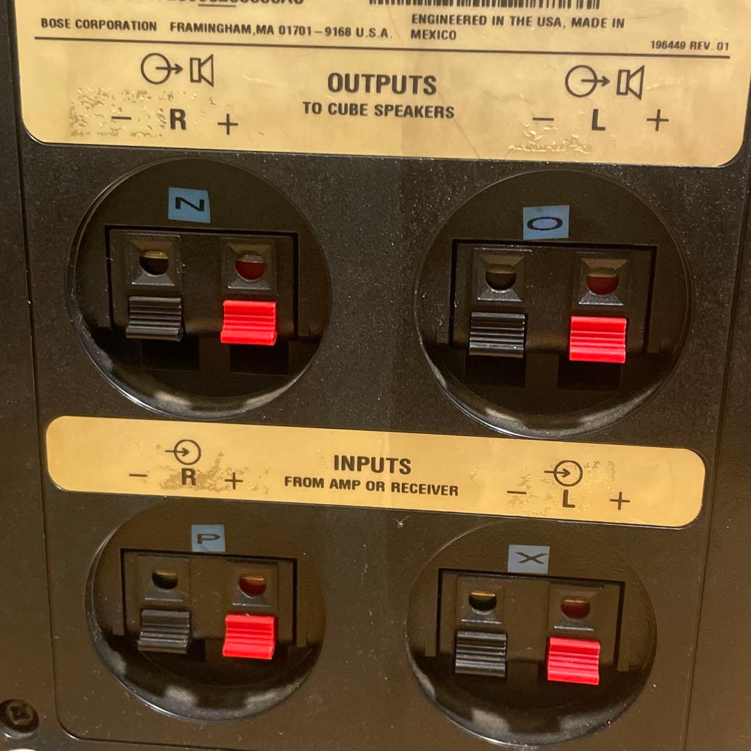 BOSEスピーカー、レシーバーアンプセット　RA-8 AM-5III