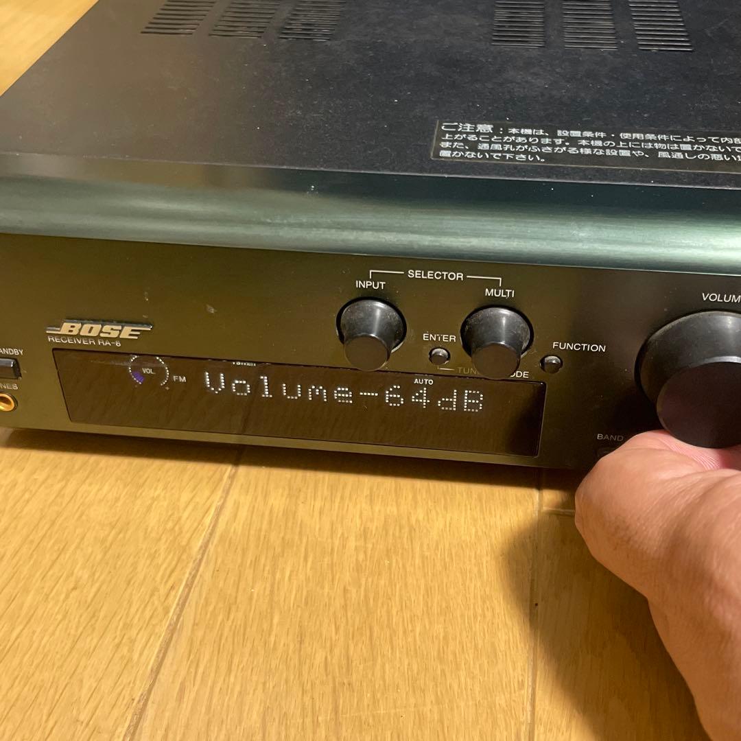 BOSEスピーカー、レシーバーアンプセット　RA-8 AM-5III