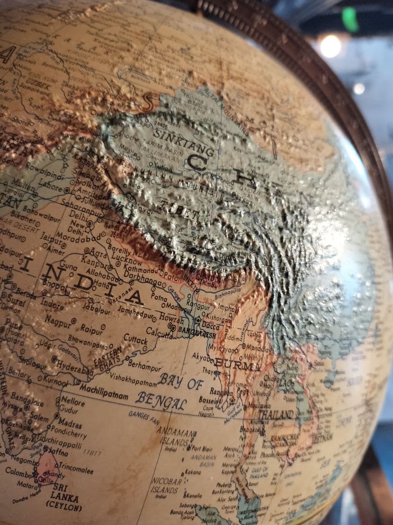 t*8様 Replogle 地球儀 約30cm 木製スタンド付き