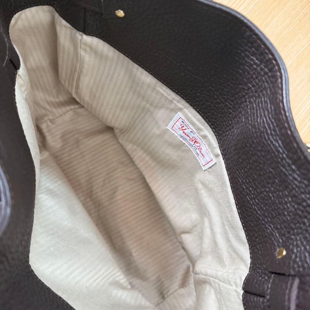 YOUNG＆OLSEN／ヤングアンドオルセン】別注ストラップ付きベルトバック