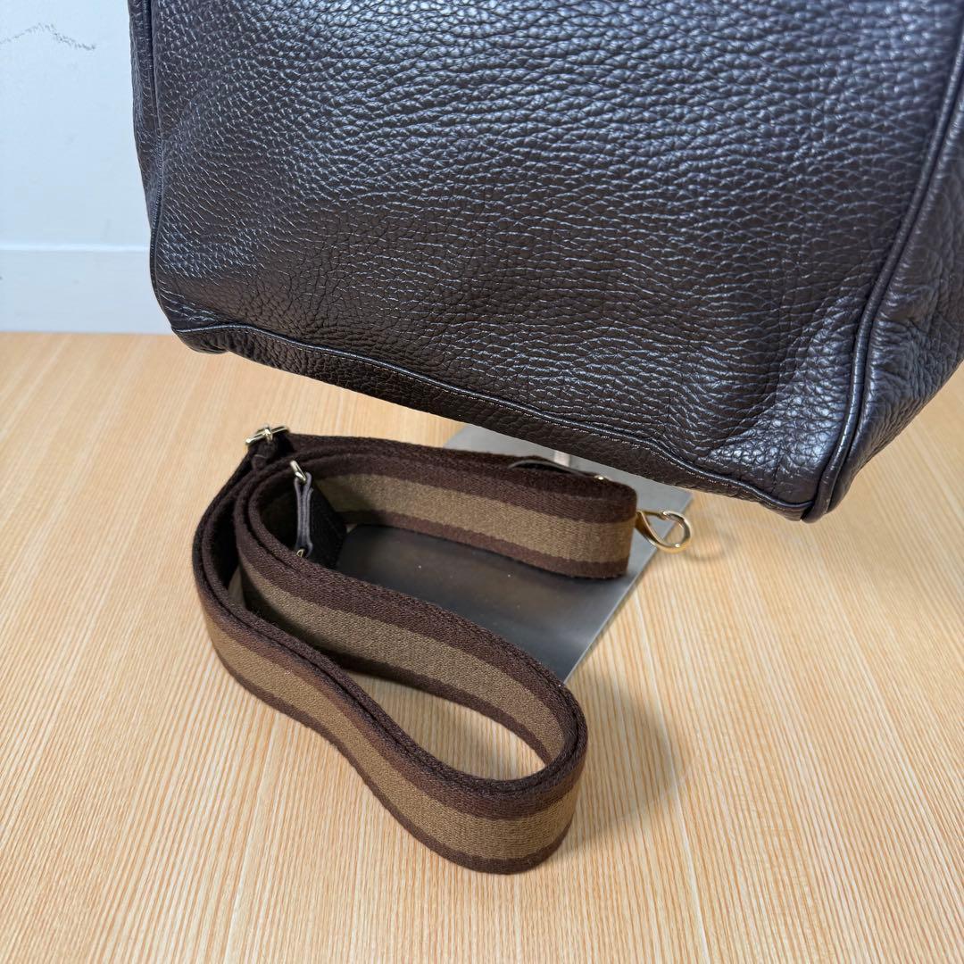 YOUNG＆OLSEN／ヤングアンドオルセン】別注ストラップ付きベルトバック