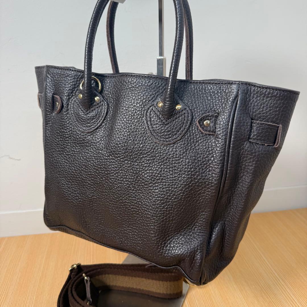 YOUNG＆OLSEN／ヤングアンドオルセン】別注ストラップ付きベルトバック