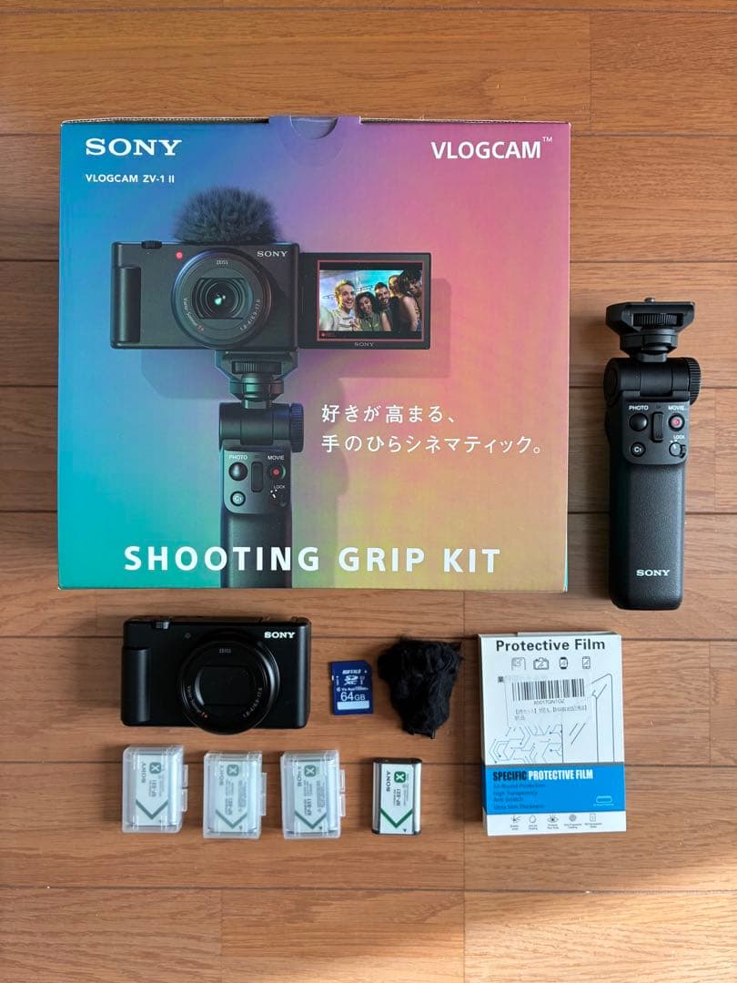 デジタルカメラ SONY VLOGCAM ZV-1 M2 Shooting Grip Kit